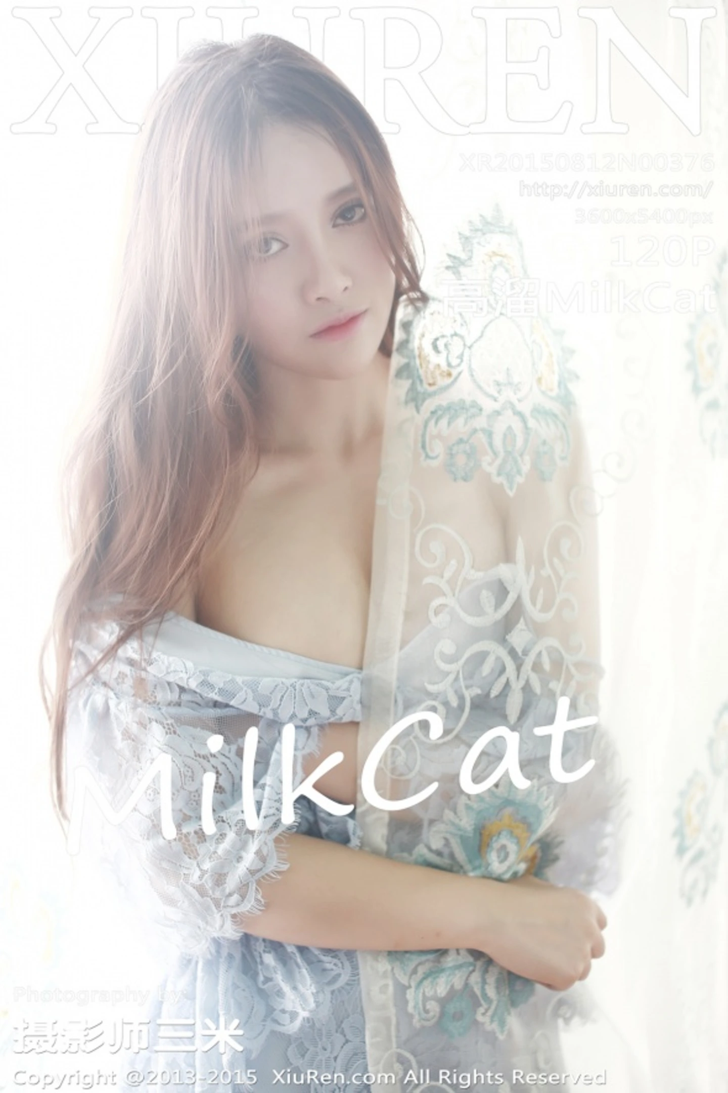 [XiuRen秀人网]No.376_嫩模高溜MilkCat清新白嫩连身裙+性感爆乳装写真120P-秀人网 - XiuRen.Space